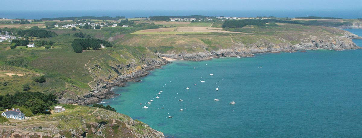 La zone de mouillage de Port Blanc à Port Maria