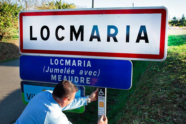 La commune de Locmaria est niveau B